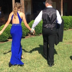 Blue Prom Dress